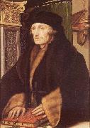 HOLBEIN, Hans the Younger Erasmus Van Rotterdam painting
